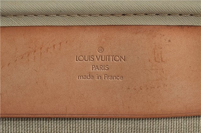 Authentic Louis Vuitton Monogram Alize 2 Poches 2 Way Travel Bag M41392 LV 0527D