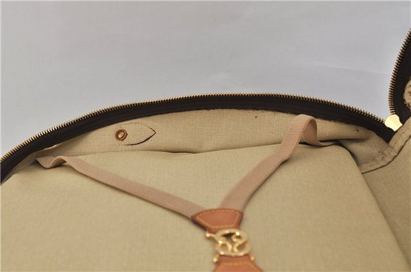 Authentic Louis Vuitton Monogram Alize 2 Poches 2 Way Travel Bag M41392 LV 0527D