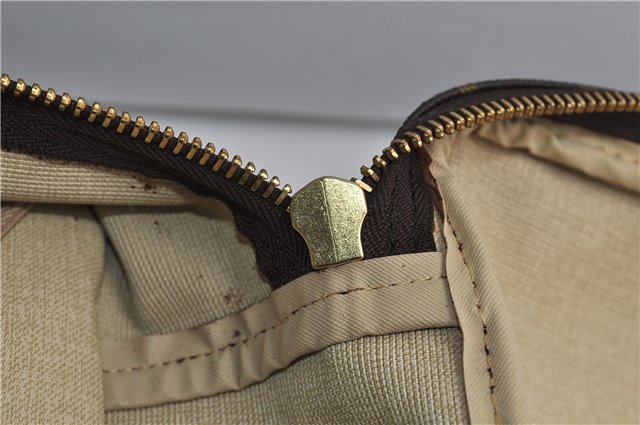 Authentic Louis Vuitton Monogram Alize 2 Poches 2 Way Travel Bag M41392 LV 0527D