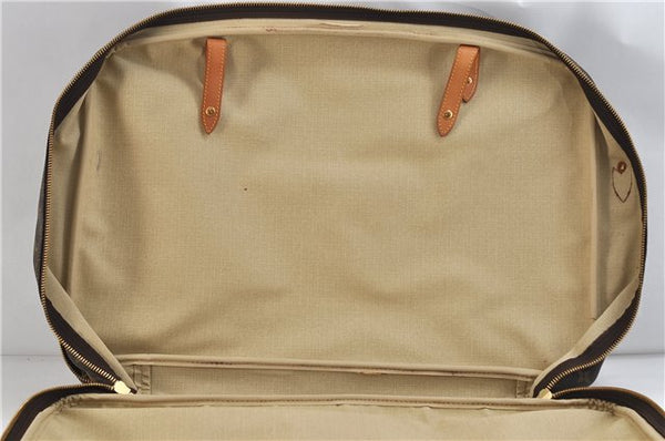 Authentic Louis Vuitton Monogram Alize 2 Poches 2 Way Travel Bag M41392 LV 0527D