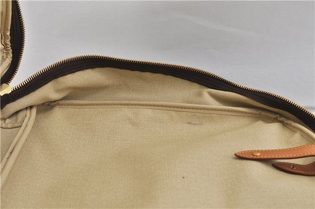 Authentic Louis Vuitton Monogram Alize 2 Poches 2 Way Travel Bag M41392 LV 0527D