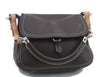 Authentic PRADA Leather Shoulder Hand Bag Purse Brown 0531D