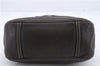 Authentic PRADA Leather Shoulder Hand Bag Purse Brown 0531D