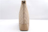 Authentic GUCCI Shoulder Hand Bag Purse GG Canvas Leather 33900 Beige 0532E