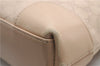 Authentic GUCCI Shoulder Hand Bag Purse GG Canvas Leather 33900 Beige 0532E