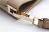 Authentic GUCCI Shoulder Hand Bag Purse GG Canvas Leather 33900 Beige 0532E