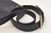 Authentic GUCCI Shoulder Cross Body Bag Purse Leather 91762 Black 0537E
