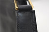 Authentic GUCCI Shoulder Cross Body Bag Purse Leather 91762 Black 0537E