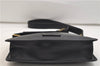 Authentic GUCCI Shoulder Cross Body Bag Purse Leather 91762 Black 0537E