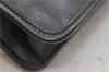 Authentic GUCCI Shoulder Cross Body Bag Purse Leather 91762 Black 0537E