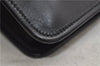 Authentic GUCCI Shoulder Cross Body Bag Purse Leather 91762 Black 0537E