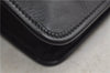 Authentic GUCCI Shoulder Cross Body Bag Purse Leather 91762 Black 0537E