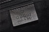 Authentic GUCCI Shoulder Cross Body Bag Purse Leather 91762 Black 0537E
