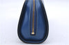 Authentic Louis Vuitton Epi Dauphine Cosmetic Pouch Blue M48445 LV 0538D