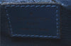 Authentic Louis Vuitton Epi Dauphine Cosmetic Pouch Blue M48445 LV 0538D