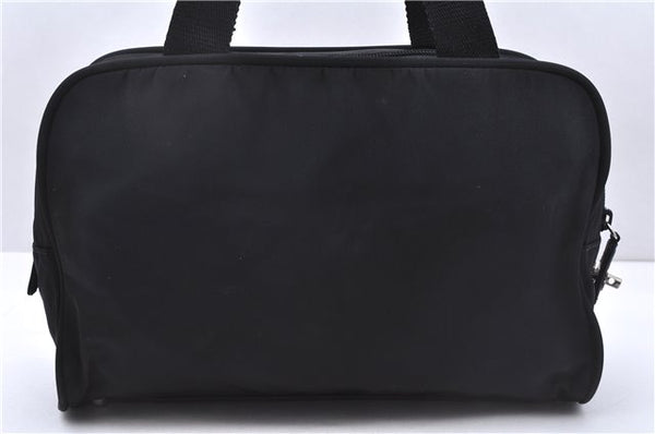 Authentic PRADA Nylon Tessuto Leather Shoulder Hand Bag Purse Black 0538E