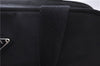 Authentic PRADA Nylon Tessuto Leather Shoulder Hand Bag Purse Black 0538E