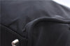 Authentic PRADA Nylon Tessuto Leather Shoulder Hand Bag Purse Black 0538E