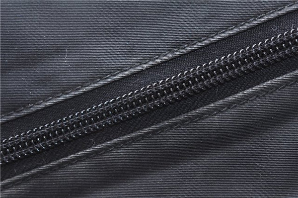 Authentic PRADA Nylon Tessuto Leather Shoulder Hand Bag Purse Black 0538E
