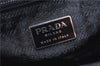 Authentic PRADA Nylon Tessuto Leather Shoulder Hand Bag Purse Black 0538E