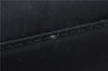 Authentic PRADA Nylon Tessuto Plex Plastic Tote Hand Bag B8166 Black 0539E