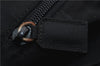 Authentic PRADA Nylon Tessuto Plex Plastic Tote Hand Bag B8166 Black 0539E