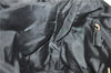 Authentic PRADA Nylon Tessuto Plex Plastic Tote Hand Bag B8166 Black 0539E