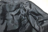 Authentic PRADA Nylon Tessuto Plex Plastic Tote Hand Bag B8166 Black 0539E