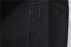 Authentic PRADA Nylon Tessuto Plex Plastic Tote Hand Bag B8166 Black 0539E