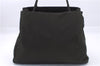 Authentic PRADA Nylon Tessuto Shoulder Hand Bag Purse Green 0541E