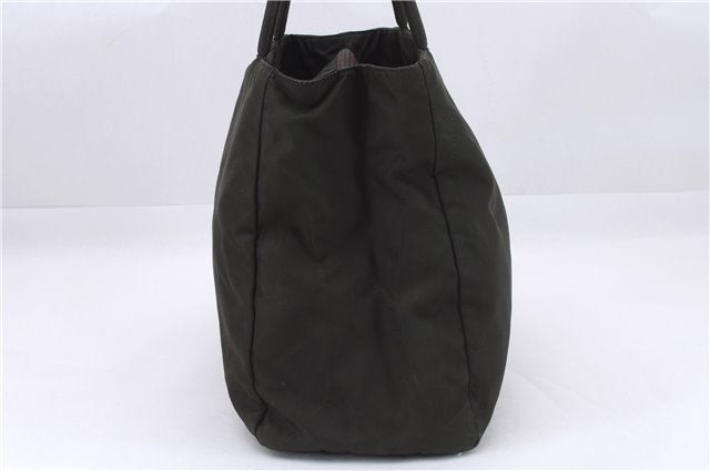 Authentic PRADA Nylon Tessuto Shoulder Hand Bag Purse Green 0541E