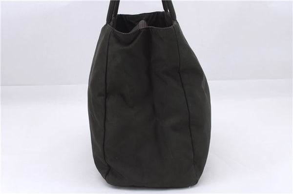 Authentic PRADA Nylon Tessuto Shoulder Hand Bag Purse Green 0541E