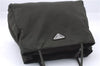 Authentic PRADA Nylon Tessuto Shoulder Hand Bag Purse Green 0541E