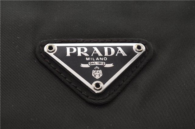 Authentic PRADA Nylon Tessuto Shoulder Hand Bag Purse Green 0541E