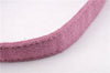Authentic Salvatore Ferragamo PARFUMS Gancini Hand Bag Purse Nylon Pink 0542F