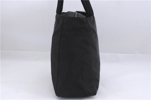 Authentic PRADA Nylon Tessuto Hand Tote Bag Purse Black 0543E