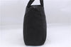 Authentic PRADA Nylon Tessuto Hand Tote Bag Purse Black 0543E