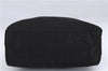 Authentic PRADA Nylon Tessuto Hand Tote Bag Purse Black 0543E