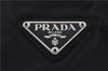 Authentic PRADA Nylon Tessuto Hand Tote Bag Purse Black 0543E