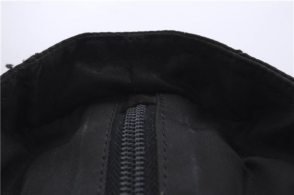 Authentic PRADA Nylon Tessuto Hand Tote Bag Purse Black 0543E