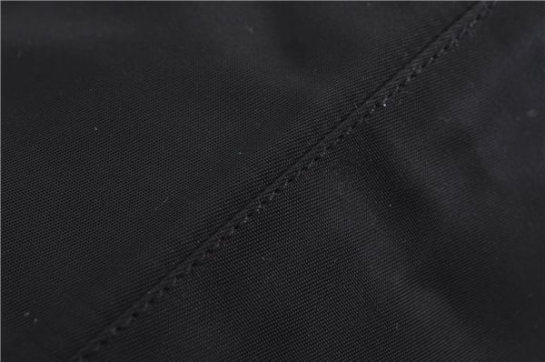 Authentic PRADA Nylon Tessuto Hand Tote Bag Purse Black 0543E