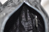 Authentic PRADA Nylon Tessuto Hand Tote Bag Purse Black 0543E