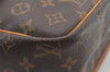 Authentic Louis Vuitton Monogram Gibeciere GM Shoulder Bag M42246 Junk 0543I