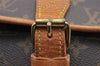 Authentic Louis Vuitton Monogram Gibeciere GM Shoulder Bag M42246 Junk 0543I