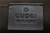 Authentic GUCCI Hand Bag Pouch Purse GG Canvas Leather 07198 Brown 0545E