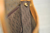 Authentic YVES SAINT LAURENT Shoulder Cross Body Bag PVC Leather Brown 0546D