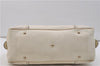 Authentic GUCCI Princy Ribbon Shoulder Hand Bag Leather 161720 Ivory 0547E