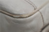 Authentic GUCCI Princy Ribbon Shoulder Hand Bag Leather 161720 Ivory 0547E