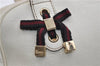 Authentic GUCCI Princy Ribbon Shoulder Hand Bag Leather 161720 Ivory 0547E