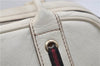 Authentic GUCCI Princy Ribbon Shoulder Hand Bag Leather 161720 Ivory 0547E